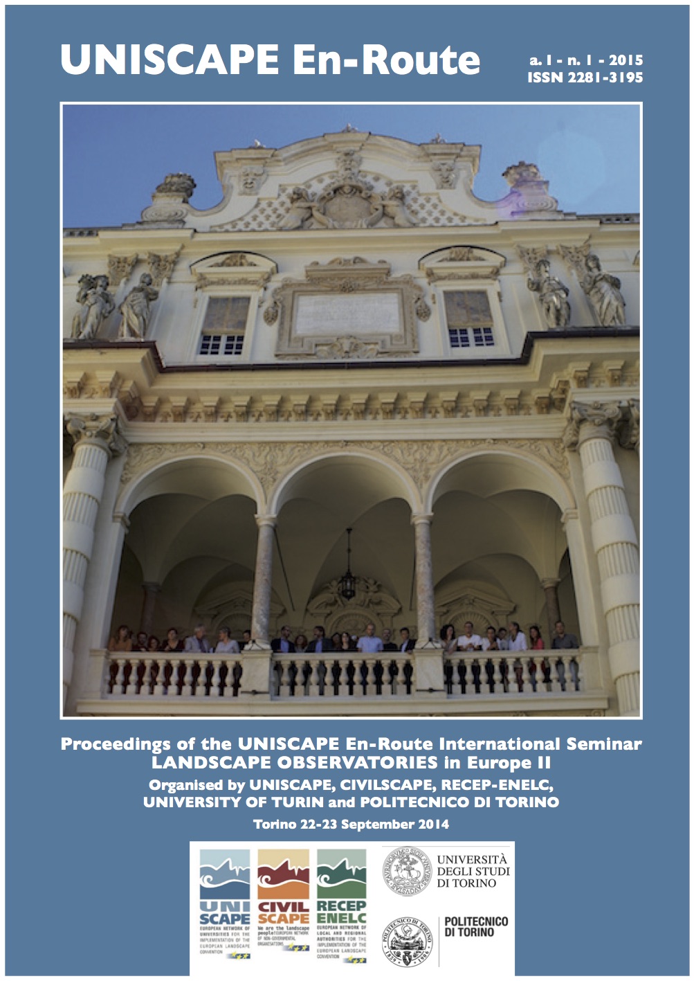 UNISCAPE EN ROUTE n. 1 | Landscapes Observatories in Europe II